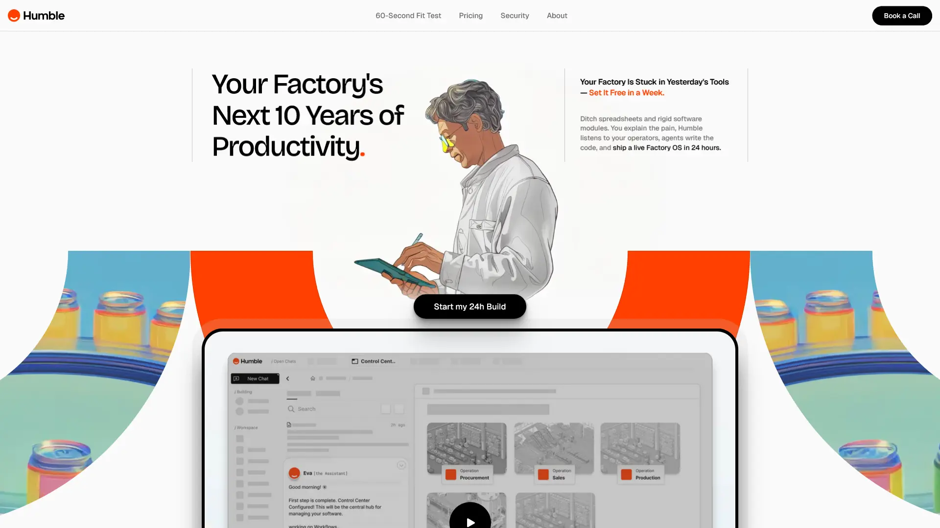 Screenshot of Humble Pricing Page