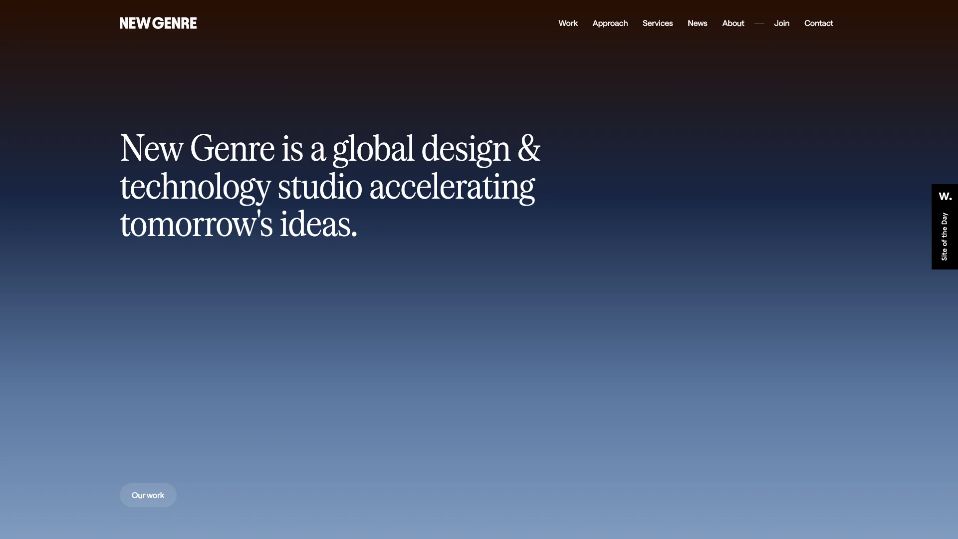 Screenshot of New Genre Pricing Page