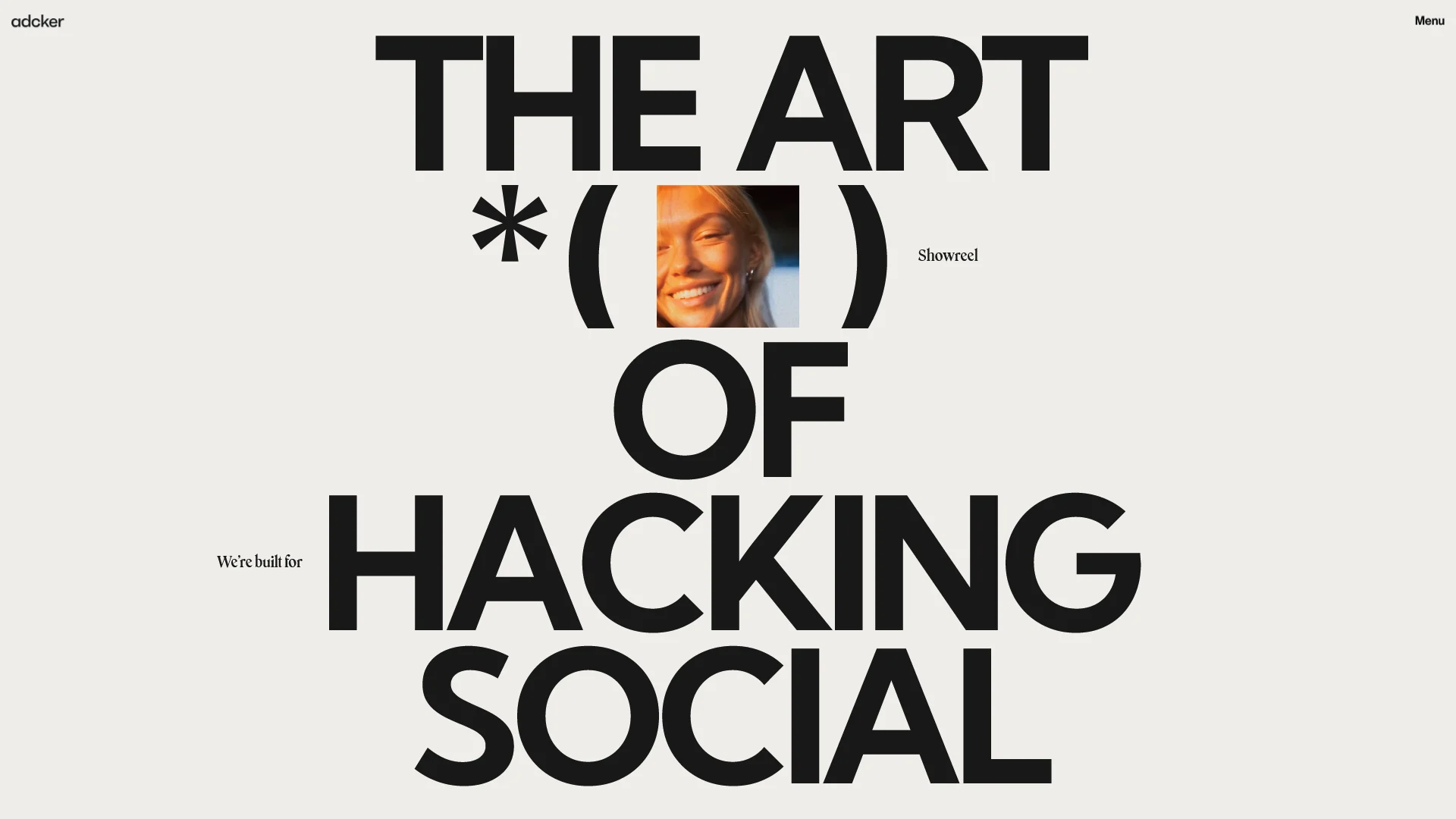 Screenshot of Adcker Pricing Page