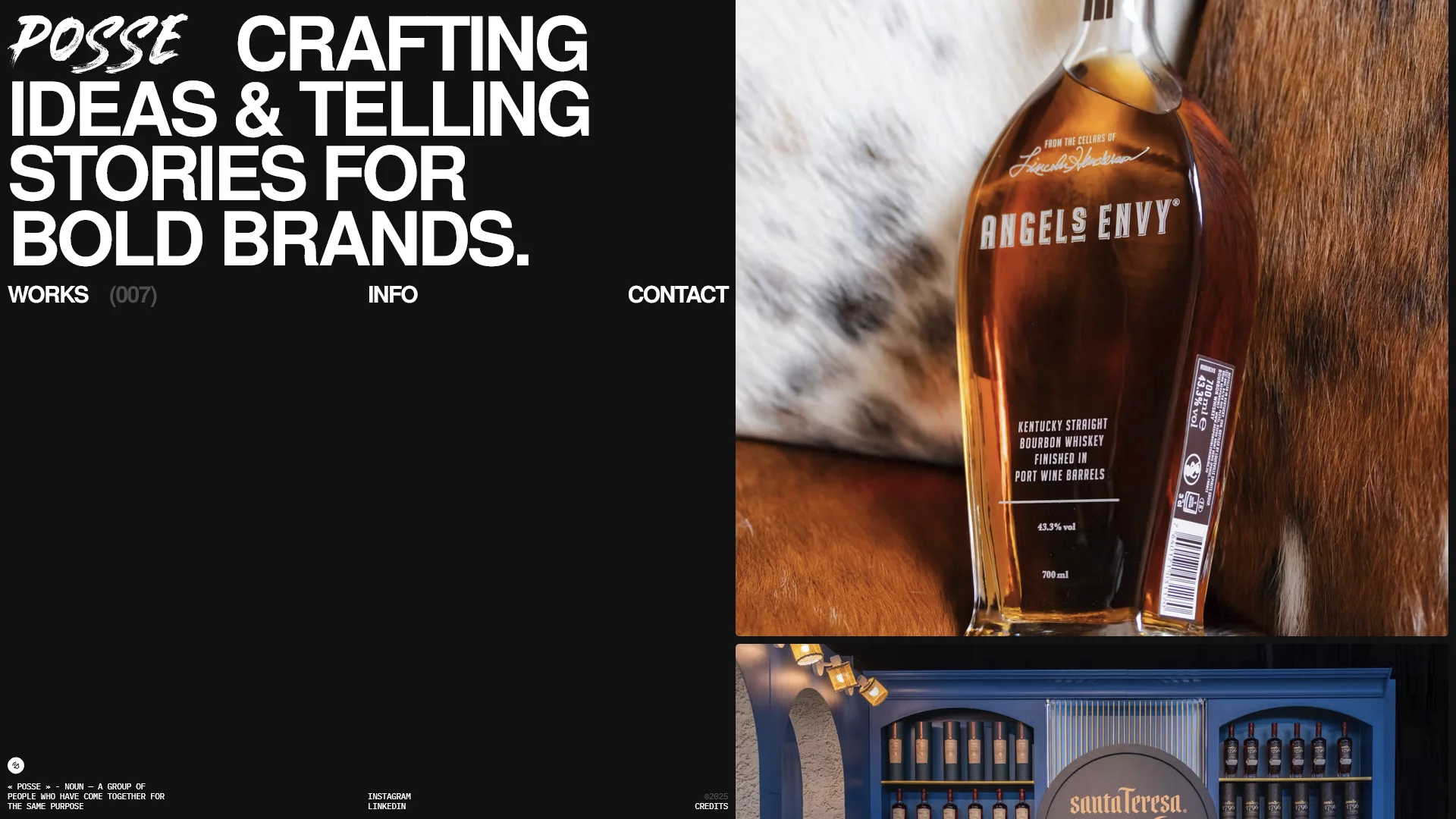 Screenshot of Posse Agency Pricing Page